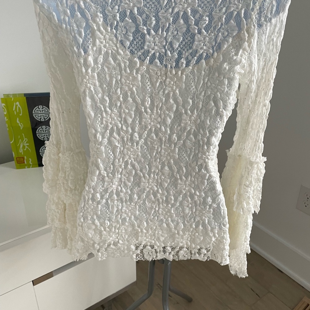 Bailey 44 Women's Sorority Lace Tiered Top - Picture 4 of 7